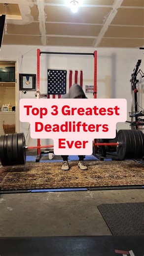 Carter on Instagram: "Top 3 Greatest Deadlifters Of All Time"