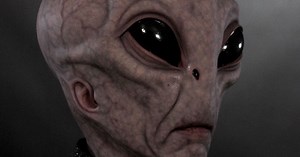 Female Alien Female Fit Silicone Mask