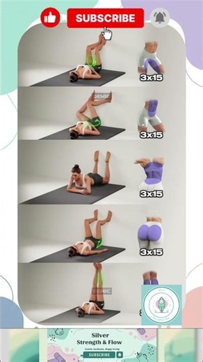 Gentle Wall Workout for Legs & Glutes 🍑🧘‍♀️ | Senior-Friendly Home Routine