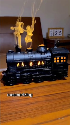 Mesmerizing Locomotive Flame Mist Diffuser & Humidifier