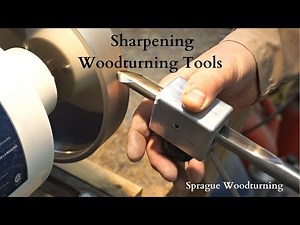 Woodturning - How I Sharpen My Woodturning Tools