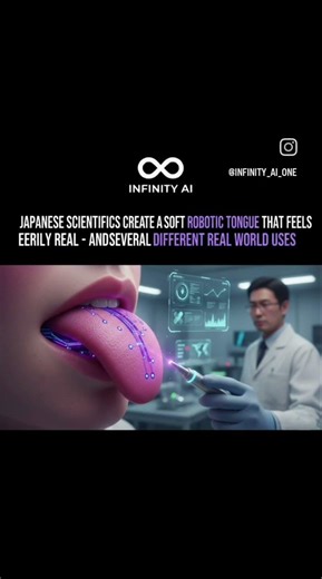 Soft Robotic Tongue #chatgpt #ai #technology #innovation
