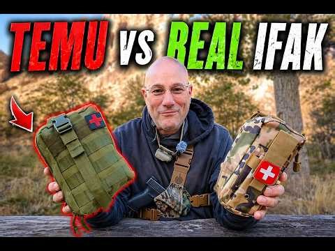 Temu IFAK vs. My Real Trauma Kit