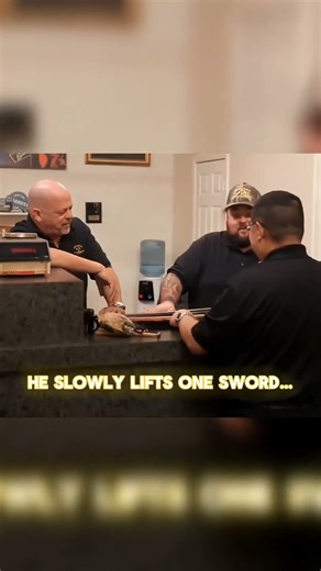 Called Fake Samurai Swords — Worth $13,000 💵😳 #pawnstars #businesslessons