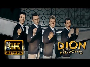 Dion & The Belmonts - I Wonder Why (1958) AI 4K Colorized Enhanced (Pixel Rescue)