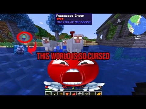 Cursed Minecraft Modpack… HEROBRINE Appeared