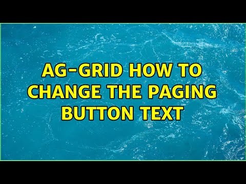 ag-grid how to change the paging button text