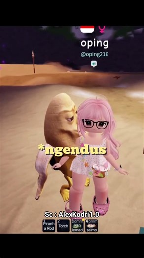 Prank kissing at INDO HANGOUT Part 3 #roblox #robloxgames #robloxshorts #prank