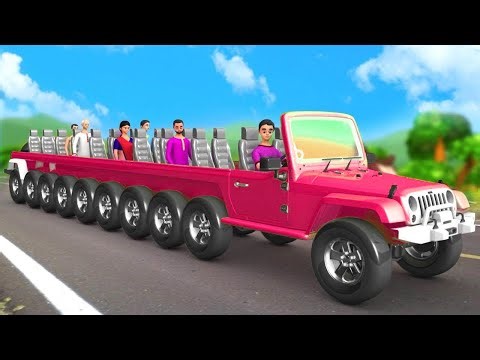 दस पहिया वाला जीप - 10 Wheels Magical Jeep Story in Hindi