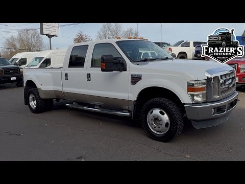 2009 FORD F350 LARIAT SUPER DUTY DUALLY DIESEL 4x4 FraziersFriends