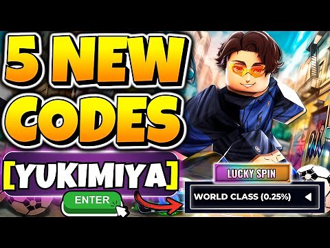 🆕 *4+ NEW CODES!* ALL WORKING YUKIMIYA UPDATE CODES FOR BLUE LOCK RIVALS IN AUGUST 2025! ROBLOX