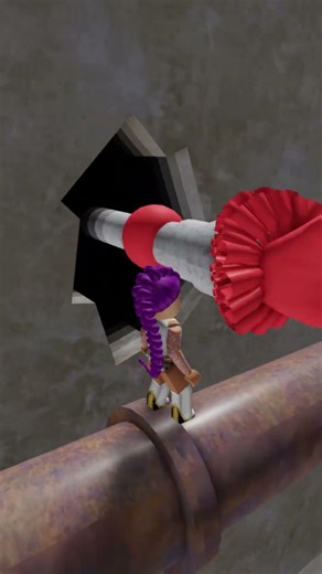 Rumi vs The Carnival of terror Obby #roblox #shorts