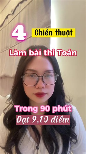 Muốn đạt 9,10 điểm Toán thi vào 10 thì 2k8 tham khảo ngay 4 chiến thuật làm bài thi Toán trong 90 phút thi kết hợp ôn tập với sách cấp tốc 789 nhé ✅ #learnontiktok #hocgioikhongkho #studywithme #hoccungtiktok #nhasachonluyen #xuhuong #study #studytip #2k8onthivao10