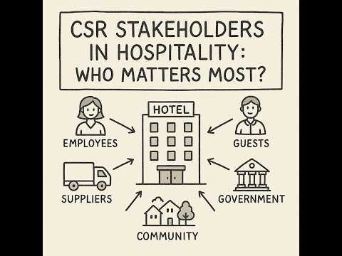 CSR Stakeholders in Hospitality: Who Matters Most?