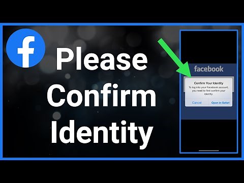 How To Confirm Your Identity On Facebook