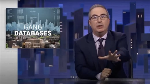 John Oliver takes an eye-opening deep dive into gang databases