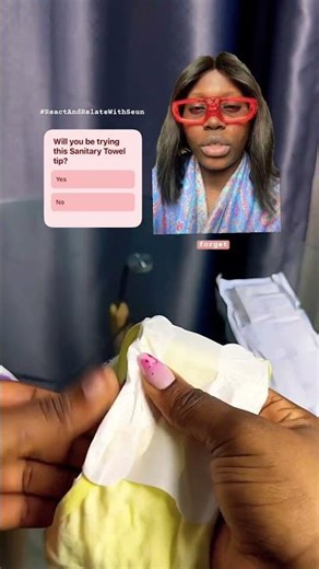 Sanitary Pad 101: Correct Placement in Panties Explained #reaction