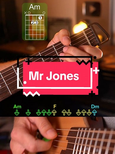 Mr Jones Guitar Strumming Tutorial for Beginners