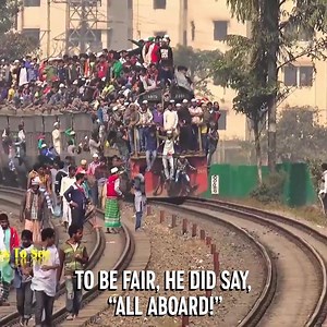Where's this train headed? Your mom's house? | Tosh.0
