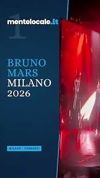 Bruno Mars Milano 2026: San Siro parte 1 #concert #lot #live #milano #shorts
