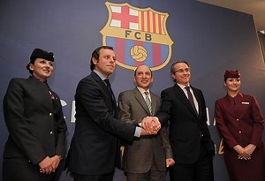 Barcelona to have their first commercial sponsor