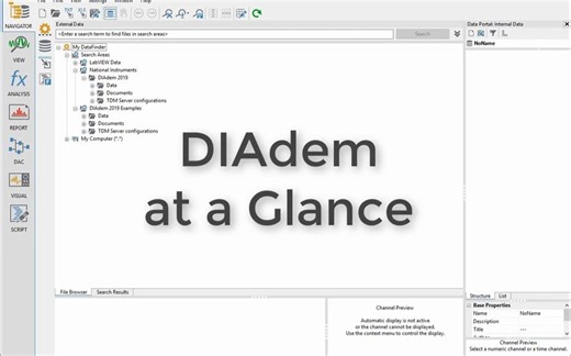 NI DIAdem操作介绍