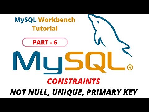 MySQL Tutorial - Part-6 In Tamil | Not null, Unique, Primary key, Check, Default & Auto_increment