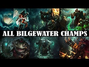 ALL BILGEWATER CHAMPS ANIMATIONS | LEAGUE OF LEGENDS