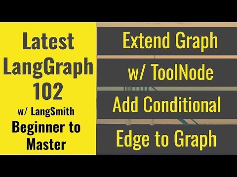 LangGraph Tutorial 102: Add Tools, Nodes, Conditional & Normal Edges, Memory, Langchain & Langsmith