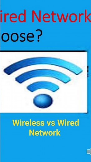 Wireless vs Wired Network