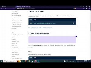 Agregar Facilmente FontAwesome a un proyecto React!!
