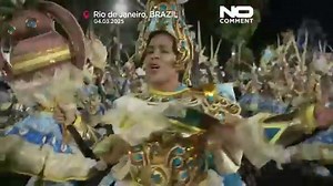 Video. Rio Carnival: Samba schools light up the Sambadrome