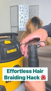 37K views · 55 reactions | Express hairstyles with a vacuum assist. | Prompted Daily | Facebook