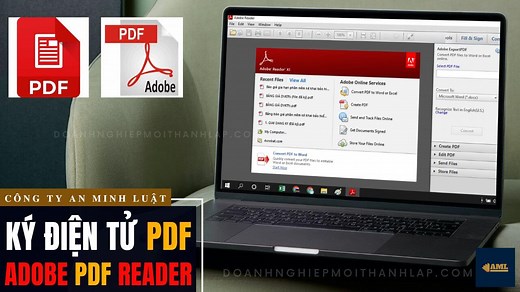 Cách Ký file PDF bằng Adobe Reader XI & Adobe Acrobat DC Pro