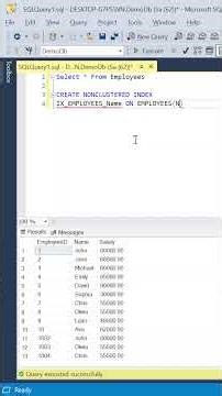 Nonclustered Index in SQL Server Explained | Improve Query Performance #coding #databaseconcepts