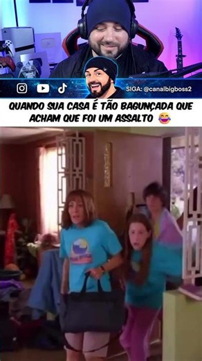 😂 QUANDO SUA CASA É TÃO bagunçada que acham que foi um assalto