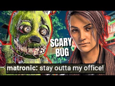 This Game Breaking Darkness Bug Makes Springtrap Scary (Survivor Gameplay) Dead By Daylight