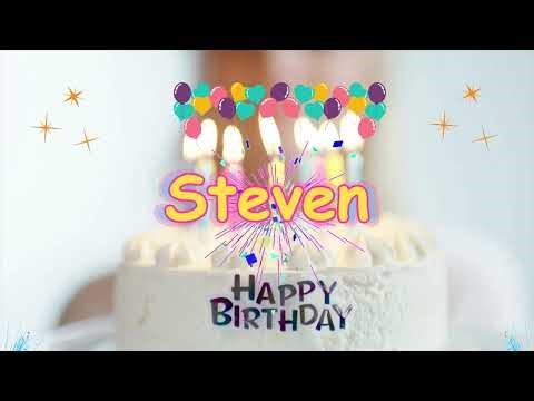 Happy Birthday Steven | Personalized Birthday Song