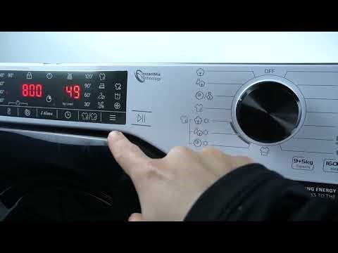 HAIER HWDQ90B416FWB-S - How to Use the Wool Cycle? | Gentle Care for Woolens