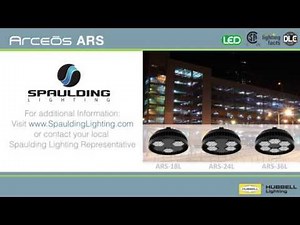 Spaulding Arceos ARS ceiling surface garage luminaire