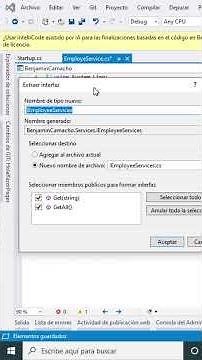 C# Extraer Interfaz en Visual Studio 2019 #TipsVisualStudio #TipsCsharp