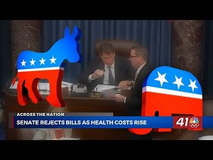 Senate rejects health care plans as Obamacare subsidies near expiration