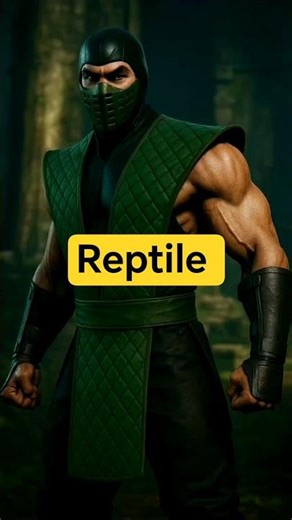 Reptile is a legendary character in the Mortal Komba #mortalkombat #reptile #mk1 #mk11