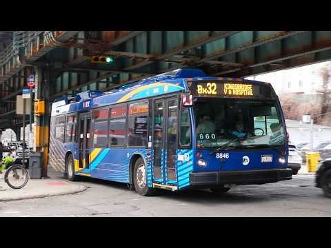 NYCT Bus: 2022 Novabus LFS #8846 on the Bx32 at Jerome Avenue and 181st Street