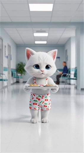 Once a lazy cat student 🐱 who slept in class, mocked by his teacher and laughed at by his classmates 😢… But instead of giving up, he chose to rise! 💪 He left school and started working at a restaurant 🍽️, serving food with kindness and patience. Later, he found a job in a hospital 🏥, caring for patients with love and respect — because he knew what pain feels like 💔. This is not just a story of a cat — it’s a story of struggle, courage, and redemption ❤️. Watch how a sleepy student became a