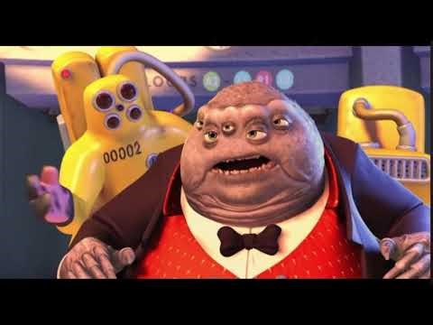 Monsters inc Sneaking boo to the work