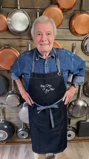 Jacques Pépin Foundation membership supports culinary education, for folks who want to work in food service, and for YOU, through our social media channels and our Video Recipe Book. . Join in October during our Annual Membership Drive, and help us teach our goal of 300 new members. Membership starts at just $60/year. Receive membership and a signature embroidered apron by @chef_works for $120. Link in bio. . Special thanks to Lidia Bastianich for her matching support! . We are very grateful for