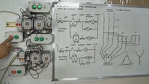 wye delta with or without timer #bernaztvvlog | Bernaz tv