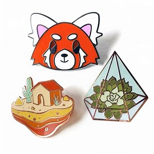 [Hot Item] Factory Custom Daily Cute Style Funny Enamel Pin Badge for Clothes Decoration
