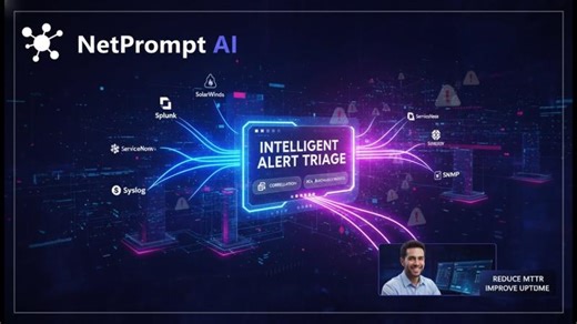 How NetPrompt AI Automates Alert Triage: Correlation, RCA Actionable Insights | NetPrompt AI